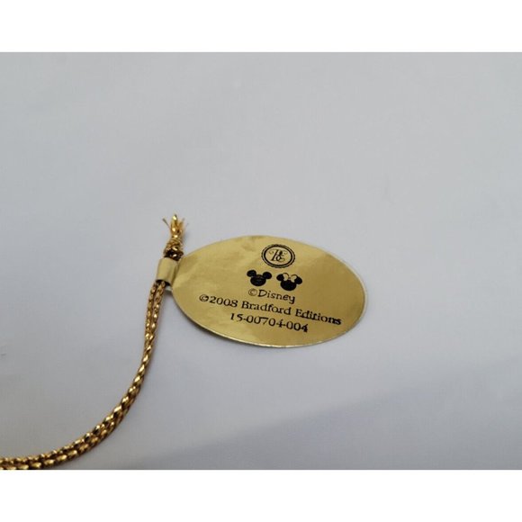 Mickey Mouse Snow Globe Ornament IT'S SNOW FUN WITHOUT YOU Bradford #A0169 COA - Picture 8 of 12